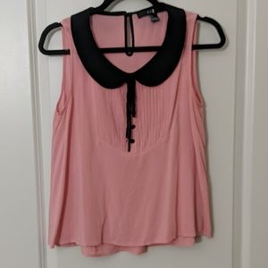 Forever 21 peter pan sleeveless top